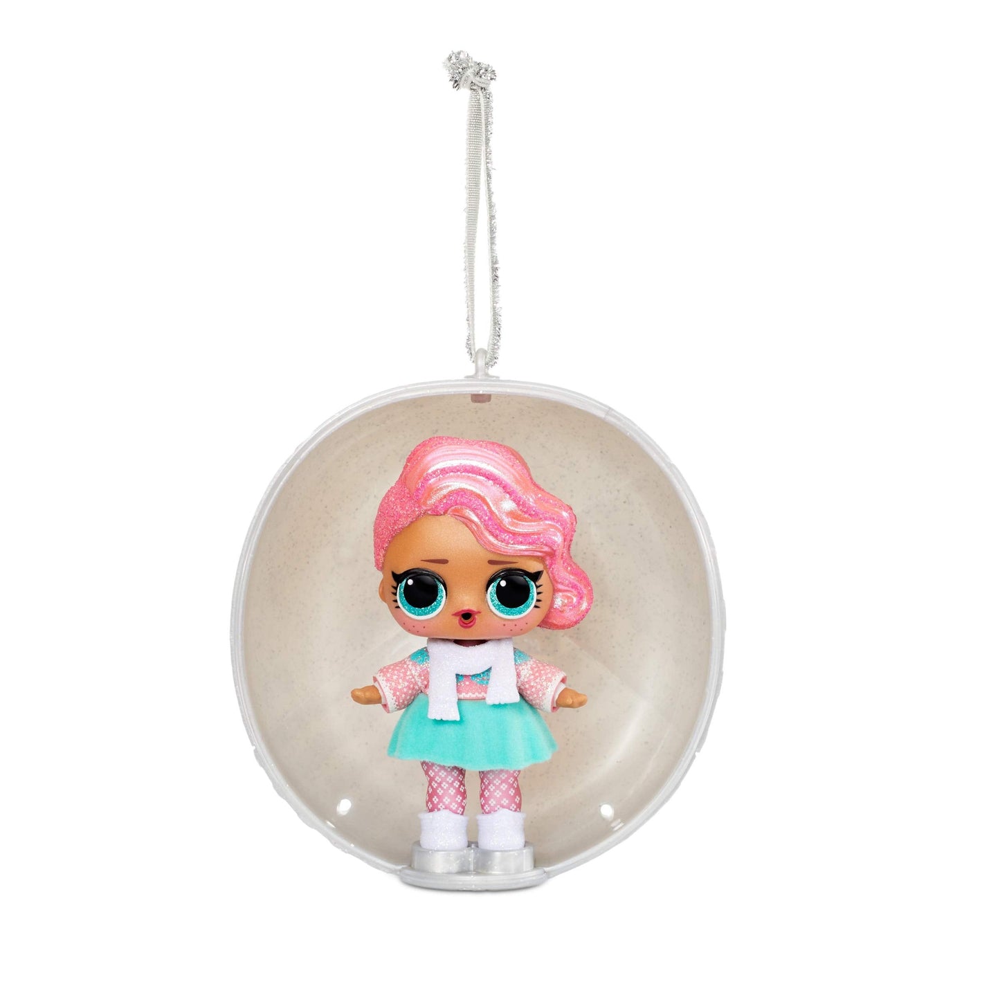 LOL Surprise Holiday Present Surprise Mystery Pack – 7 Surprises & Glitter Doll