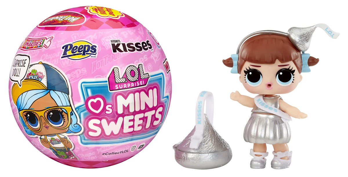 LOL Surprise Loves Mini Sweets Dolls – 8 Surprises in Candy-Themed Paper Ball