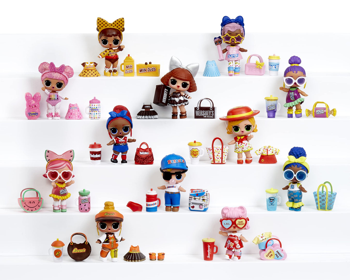 L.O.L. Surprise! Loves Mini Sweets Surprise-O-Matic Dolls – 9 Surprises with Vending Machine Packaging