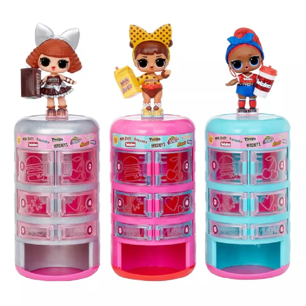 L.O.L. Surprise! Loves Mini Sweets Surprise-O-Matic Dolls – 9 Surprises with Vending Machine Packaging