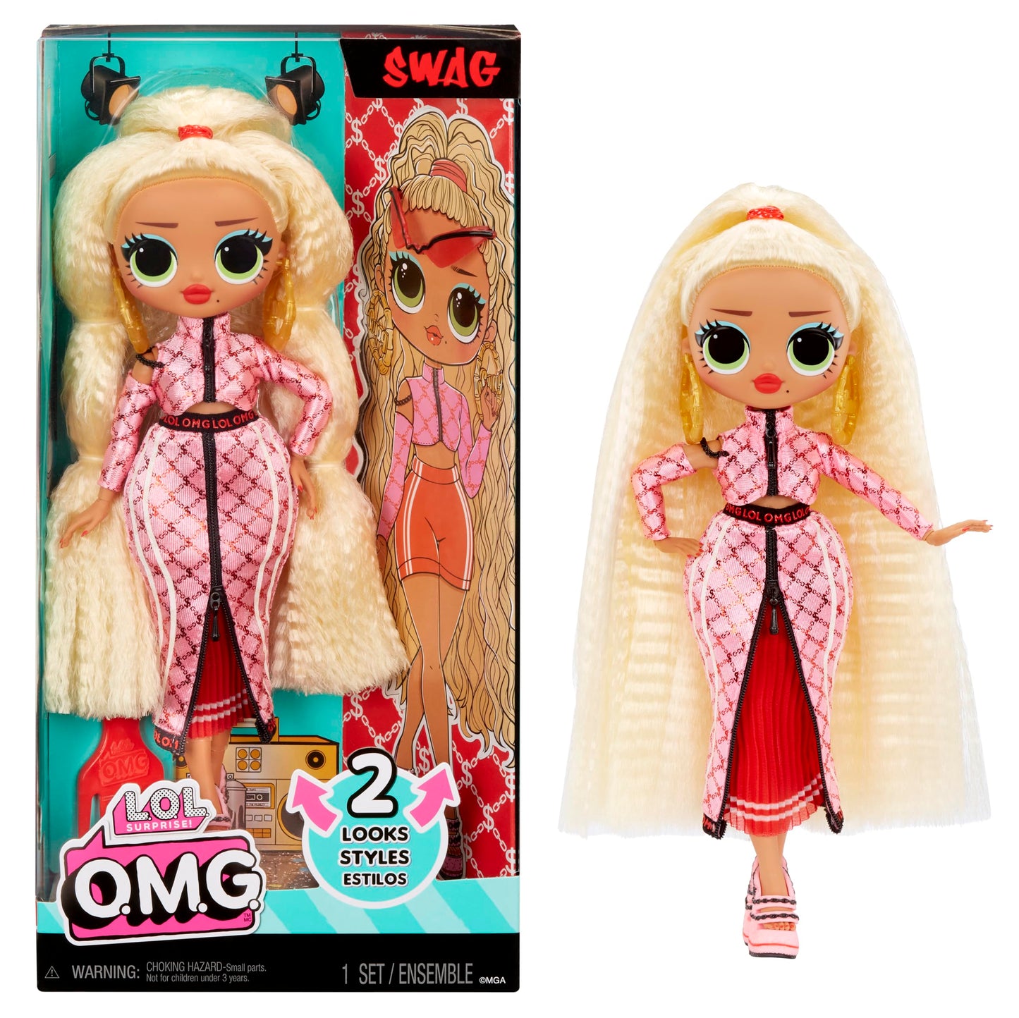 LOL Surprise OMG Swag Fashion Doll — Transforming Fashions & Accessories | Gift for Kids 4+