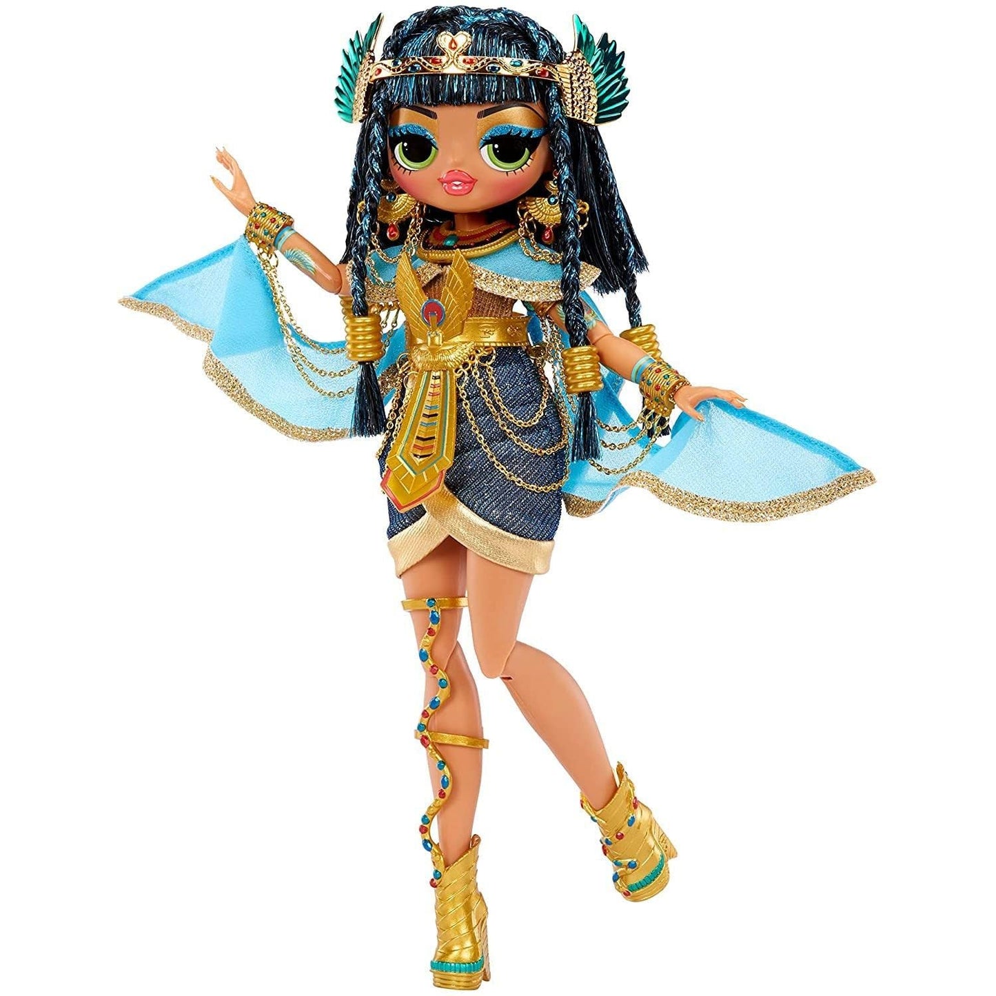 L.O.L. Surprise! OMG Fierce Cleopatra Collector Doll – Limited Edition 11.5-inch with Luxe Blue & Gold Outfit
