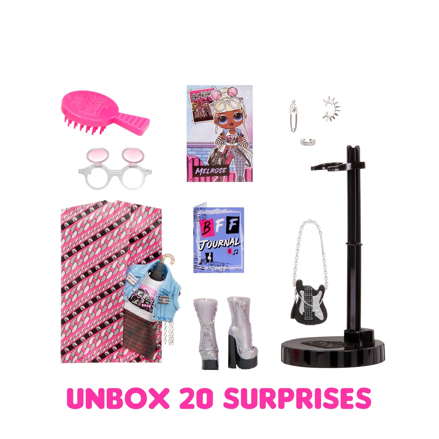 L.O.L. Surprise! OMG Melrose Fashion Doll – 20 Surprises, Accessories & Style