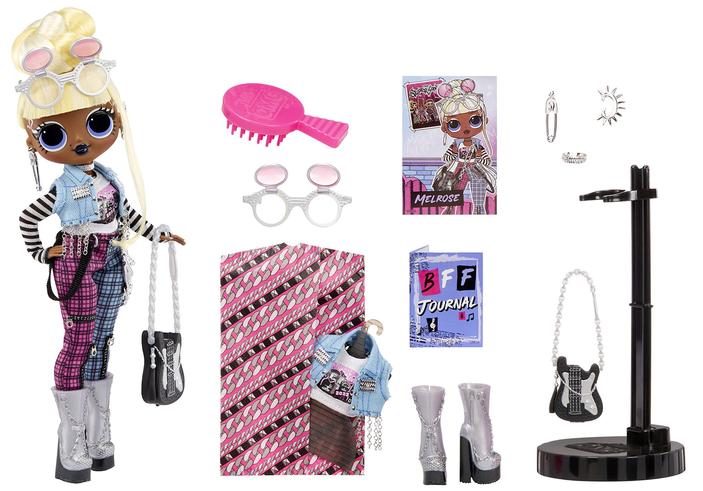 L.O.L. Surprise! OMG Melrose Fashion Doll – 20 Surprises, Accessories & Style