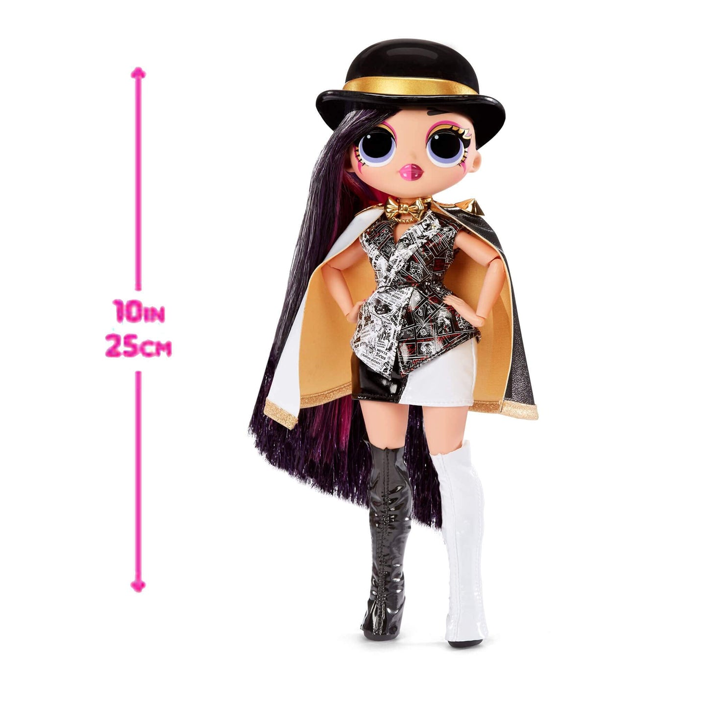 L.O.L. Surprise! OMG Movie Magic Ms. Direct Doll – 25 Surprises, 2 Outfits, 3D Glasses