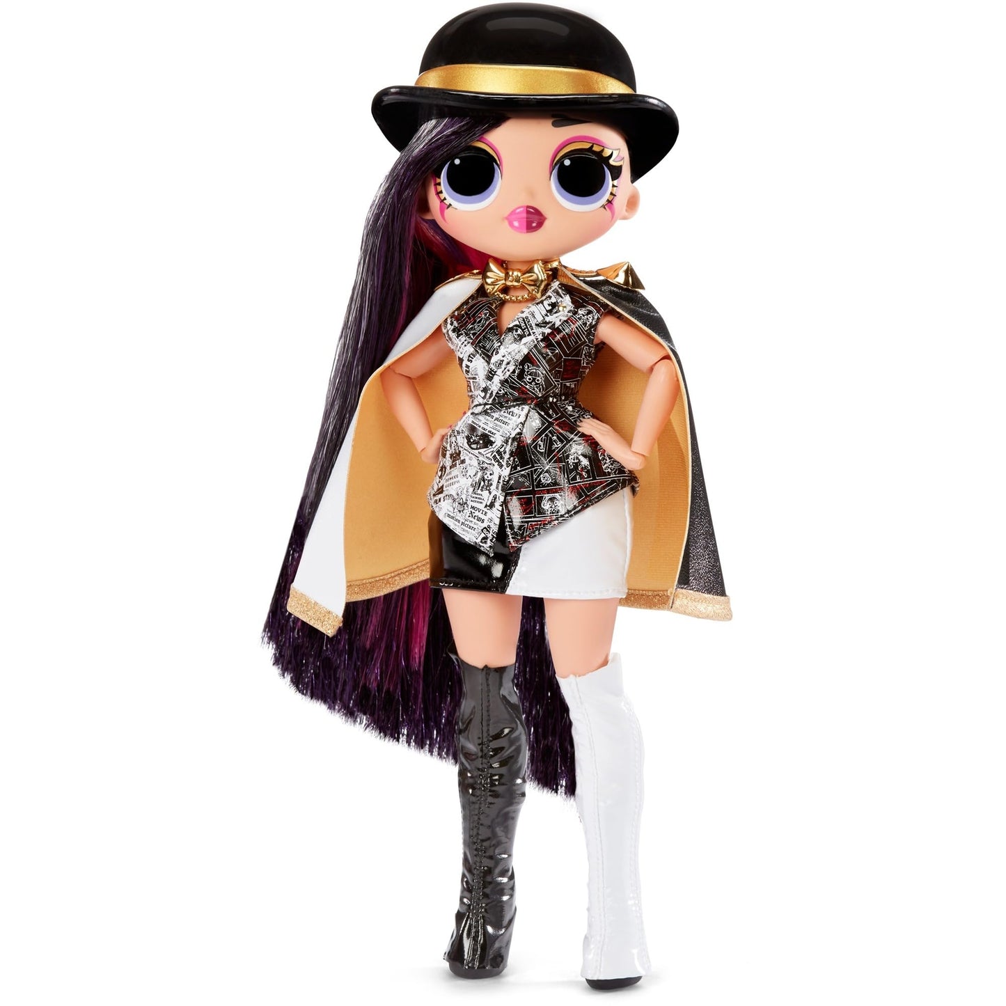 L.O.L. Surprise! OMG Movie Magic Ms. Direct Doll – 25 Surprises, 2 Outfits, 3D Glasses