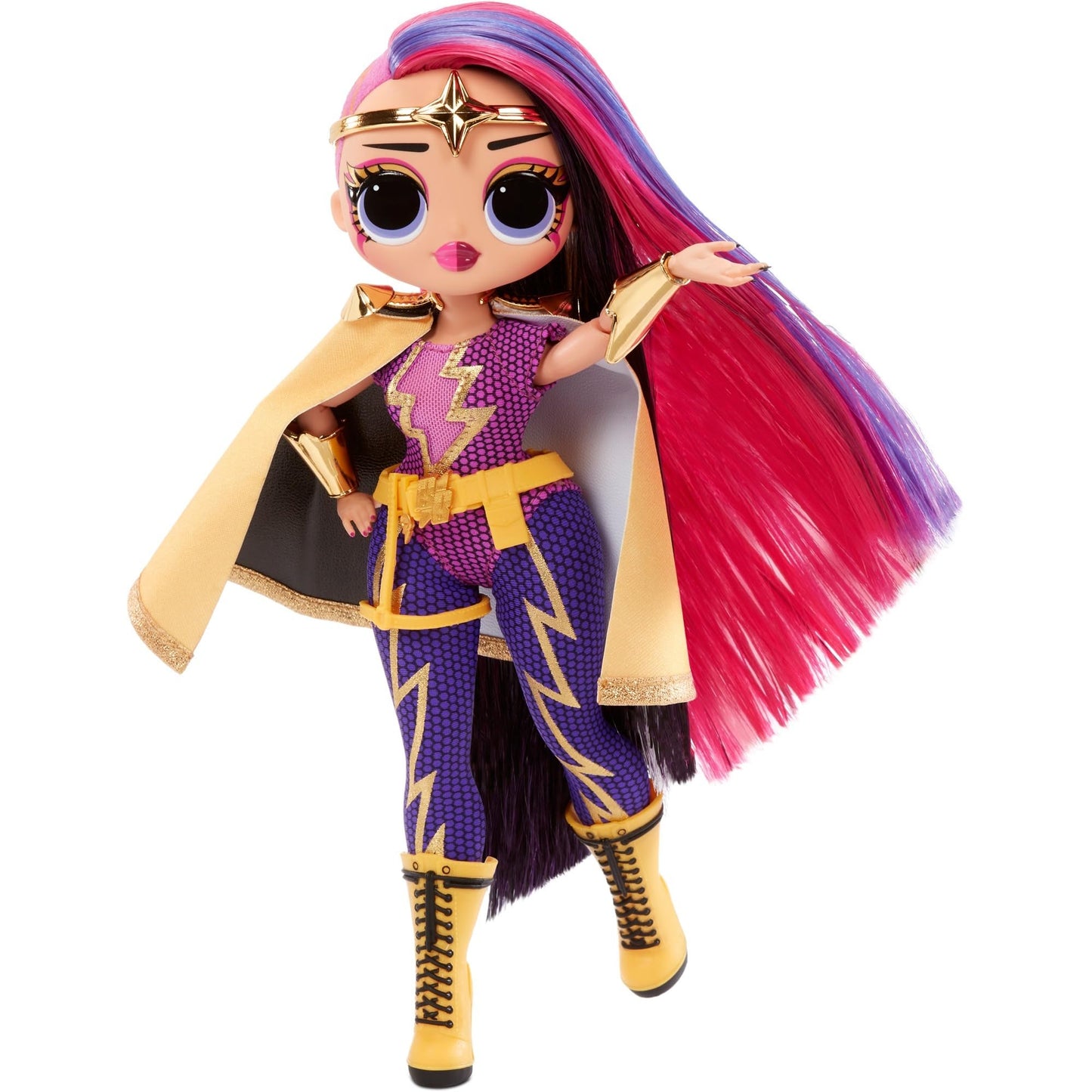 L.O.L. Surprise! OMG Movie Magic Ms. Direct Doll – 25 Surprises, 2 Outfits, 3D Glasses