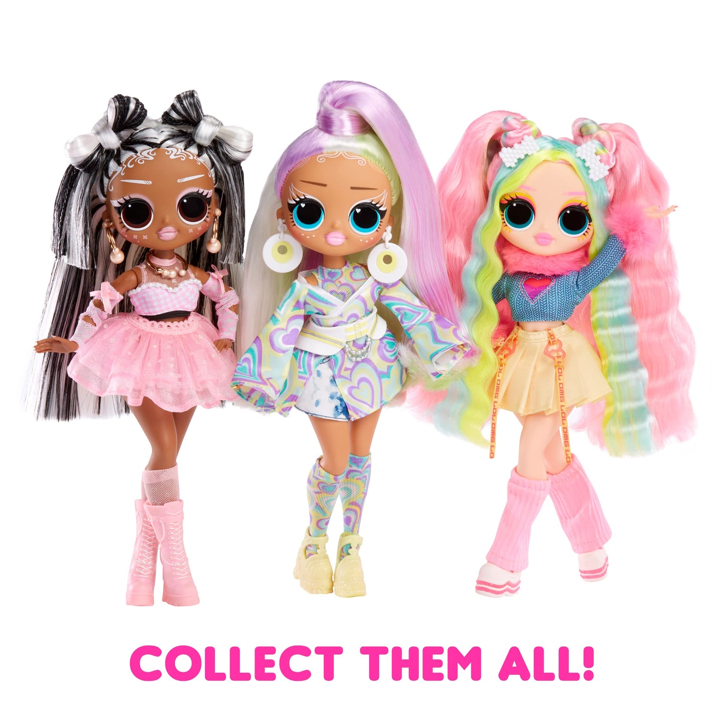 L.O.L. Surprise! OMG Sunshine Color Change Bubblegum DJ – Color Change Hair & Fashion Doll