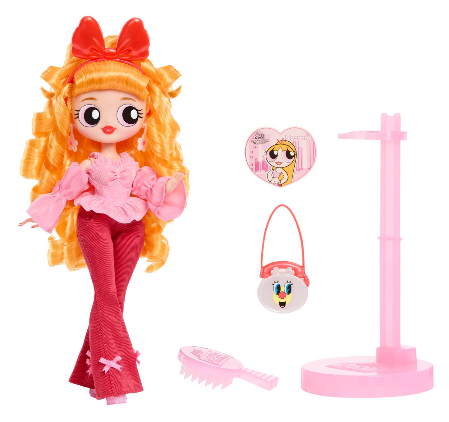 L.O.L. Surprise! OMG Powerpuff Girls Blossom Doll – Fashion Doll