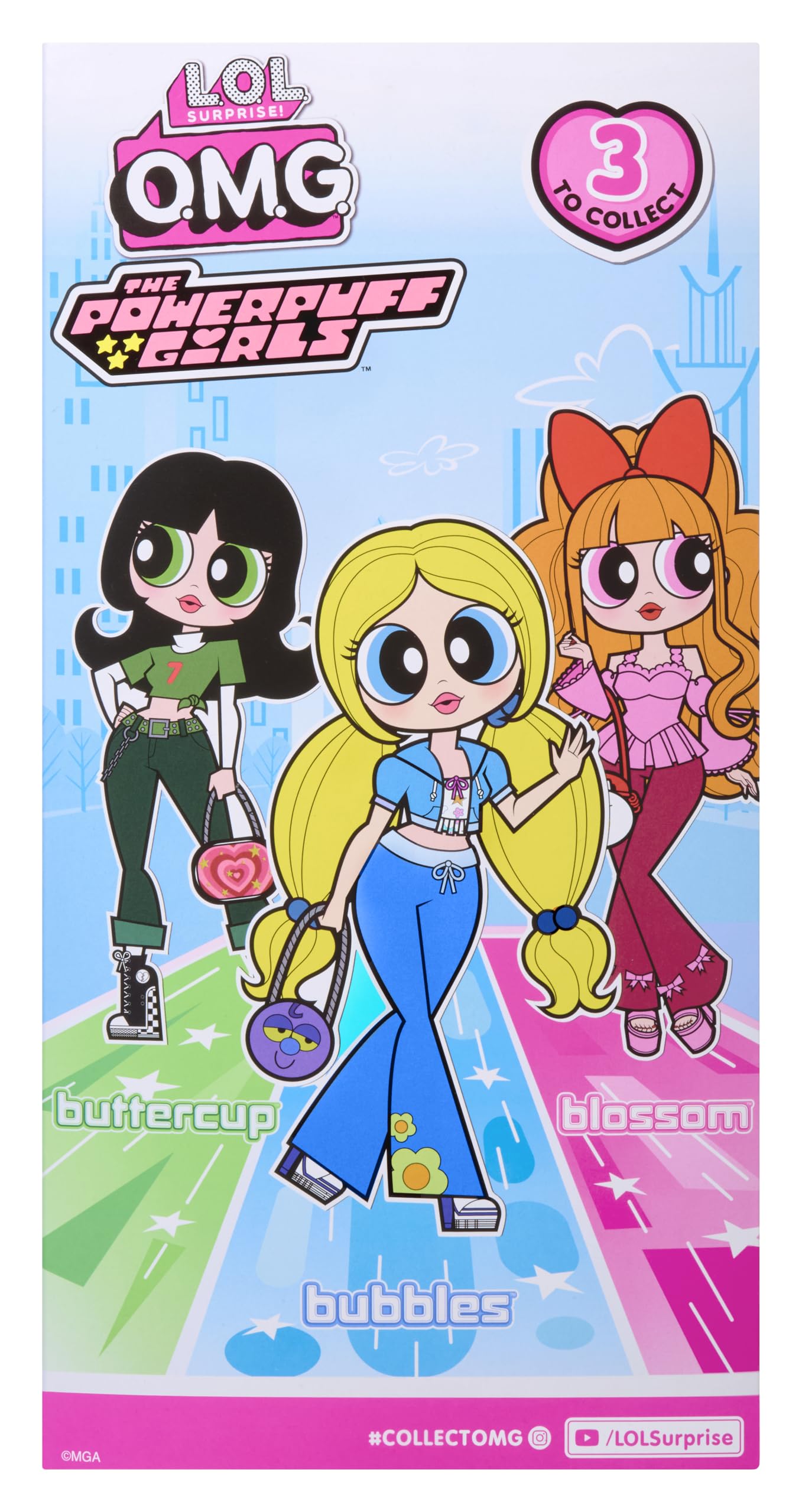 L.O.L. Surprise! OMG Powerpuff Girls Doll – Bubbles