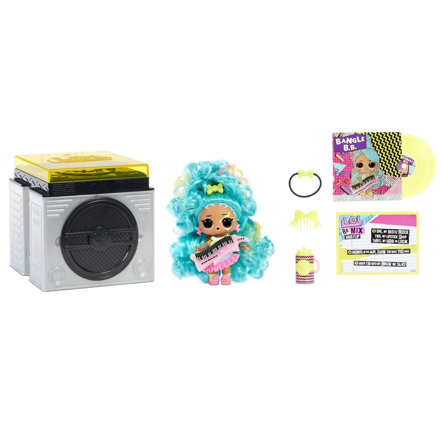 L.O.L. Surprise! Remix Hair Flip Dolls – 15 Surprises, Hair Reveal & Music