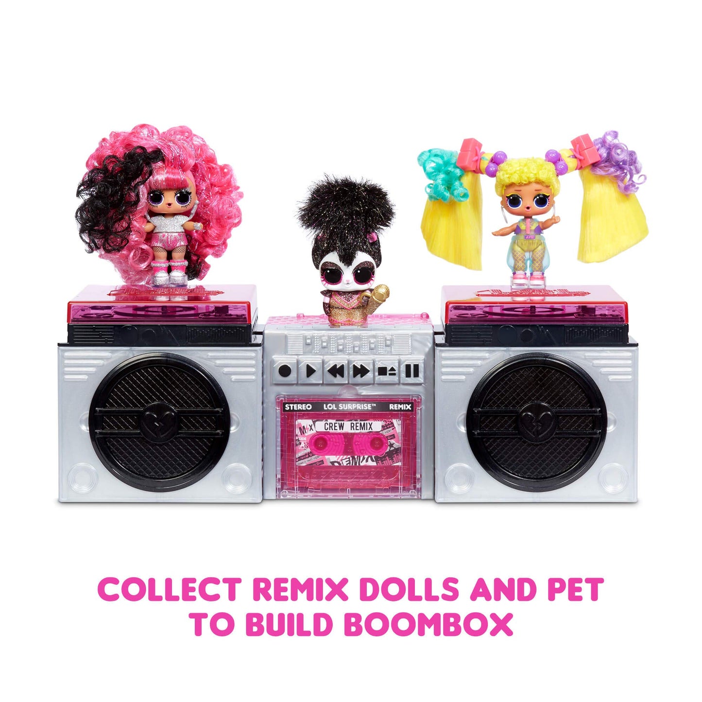 L.O.L. Surprise! Remix Hair Flip Dolls – 15 Surprises, Hair Reveal & Music