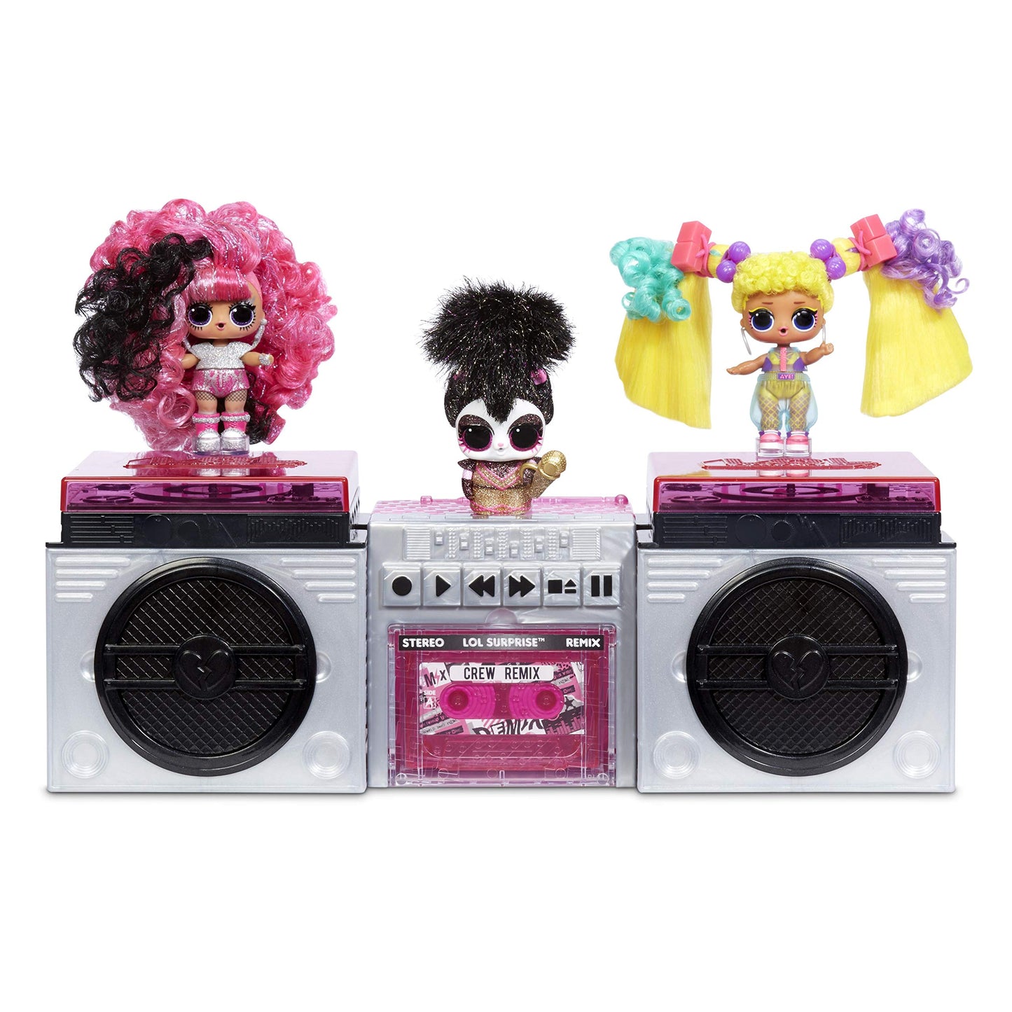 L.O.L. Surprise! Remix Pets — 9 Surprises, Real Hair & Cassette Lyrics