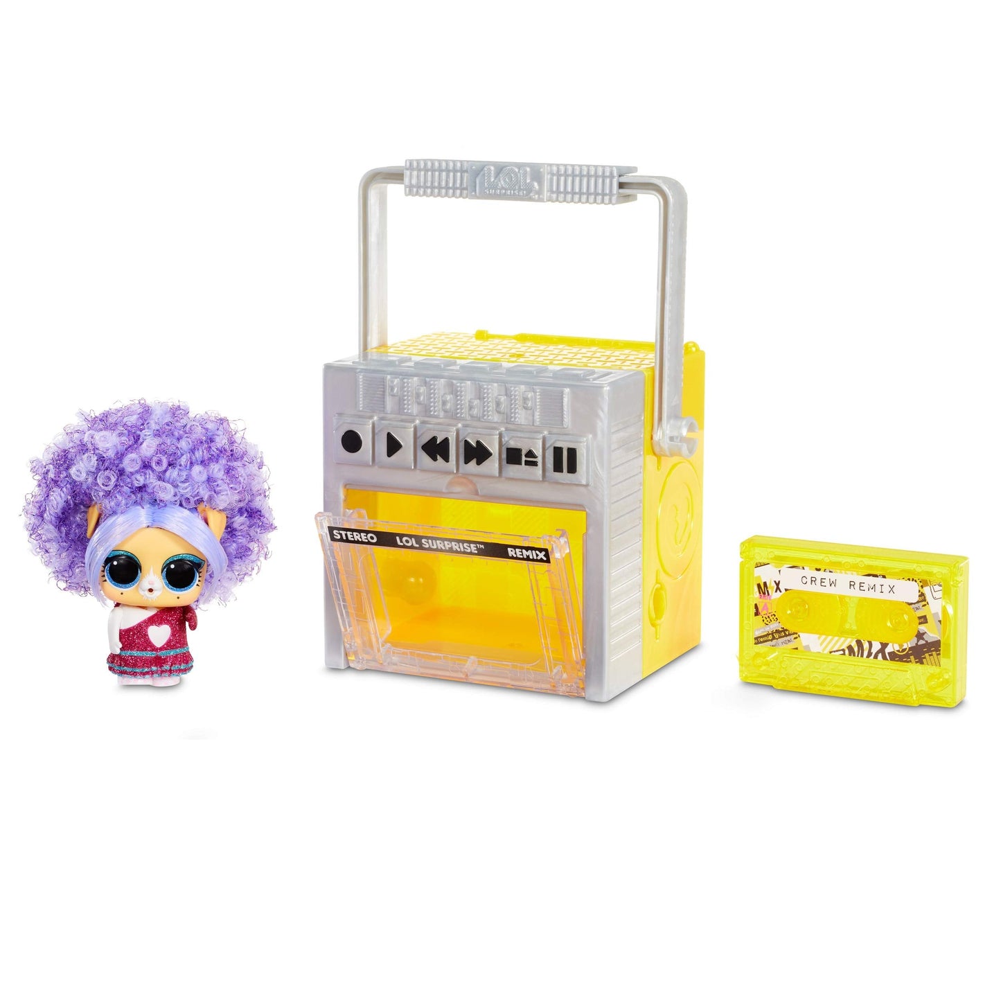 L.O.L. Surprise! Remix Pets — 9 Surprises, Real Hair & Cassette Lyrics