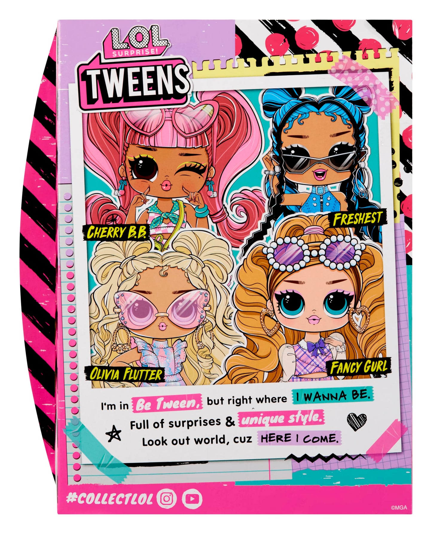 LOL Surprise Tweens Core Doll Cherry B.B. – Collectible 4+ Fashion Doll