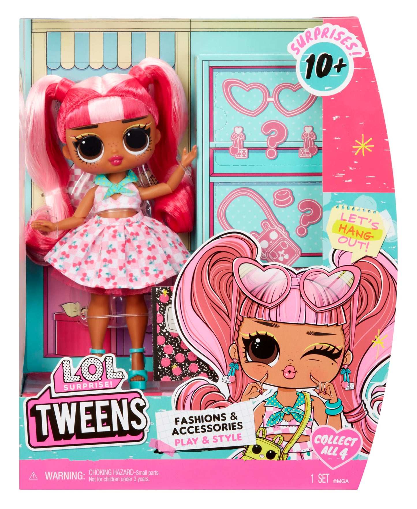 LOL Surprise Tweens Core Doll Cherry B.B. – Collectible 4+ Fashion Doll