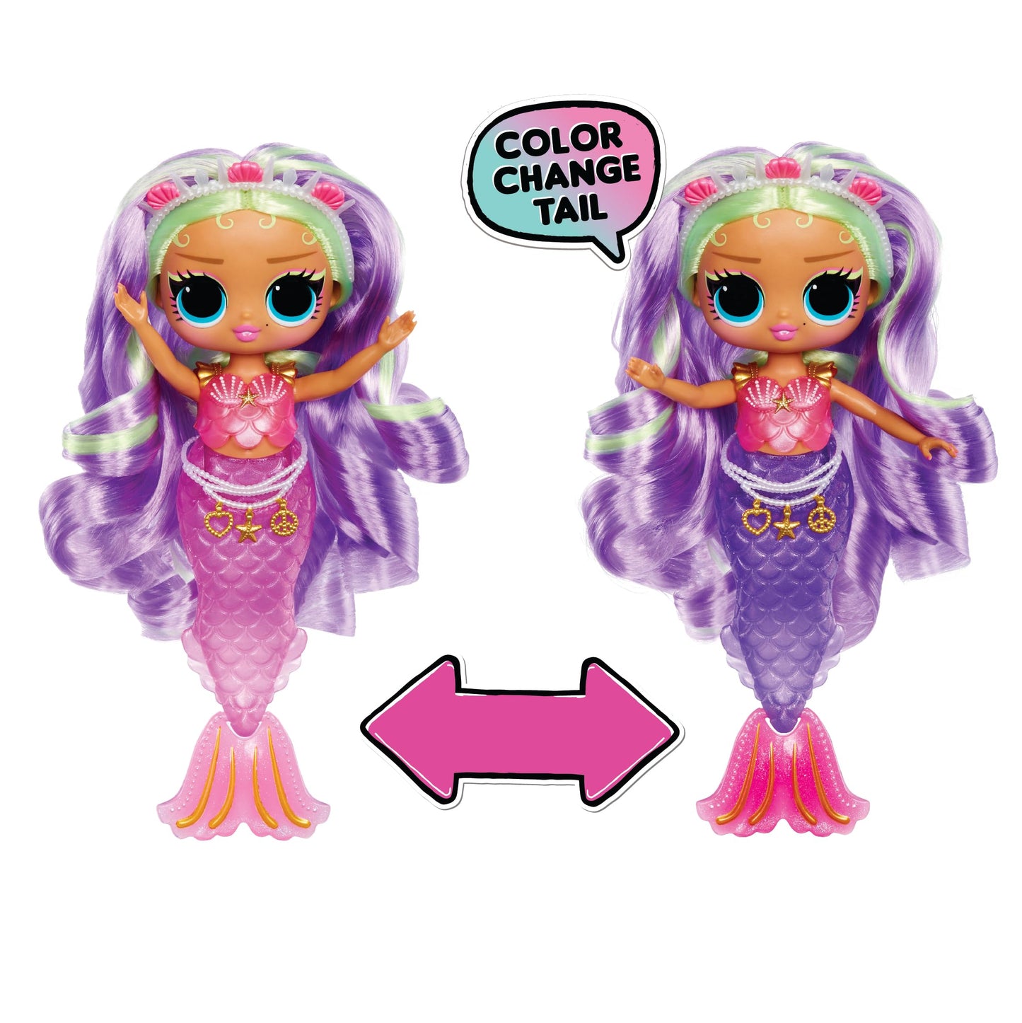 L.O.L. Surprise Tweens Mermaid Cleo Clove Doll — Color-Changing Tail & Movable Fin