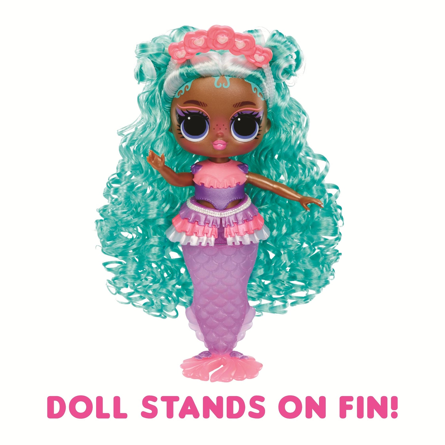 LOL Surprise Tweens Mermaid Serena Finn Doll – Color-Changing Tail, Movable Fin & Accessories