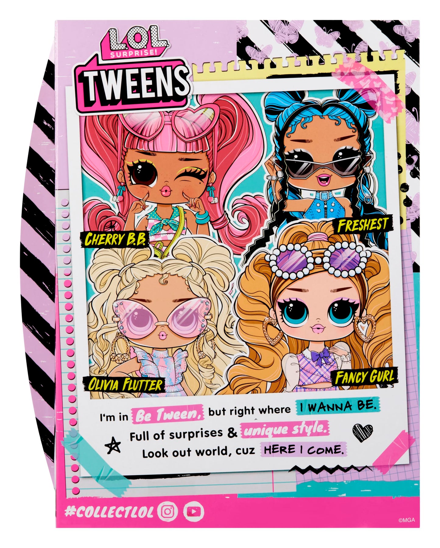 LOL Surprise Tweens Core Doll Olivia Flutter – Collectible Fashion Doll