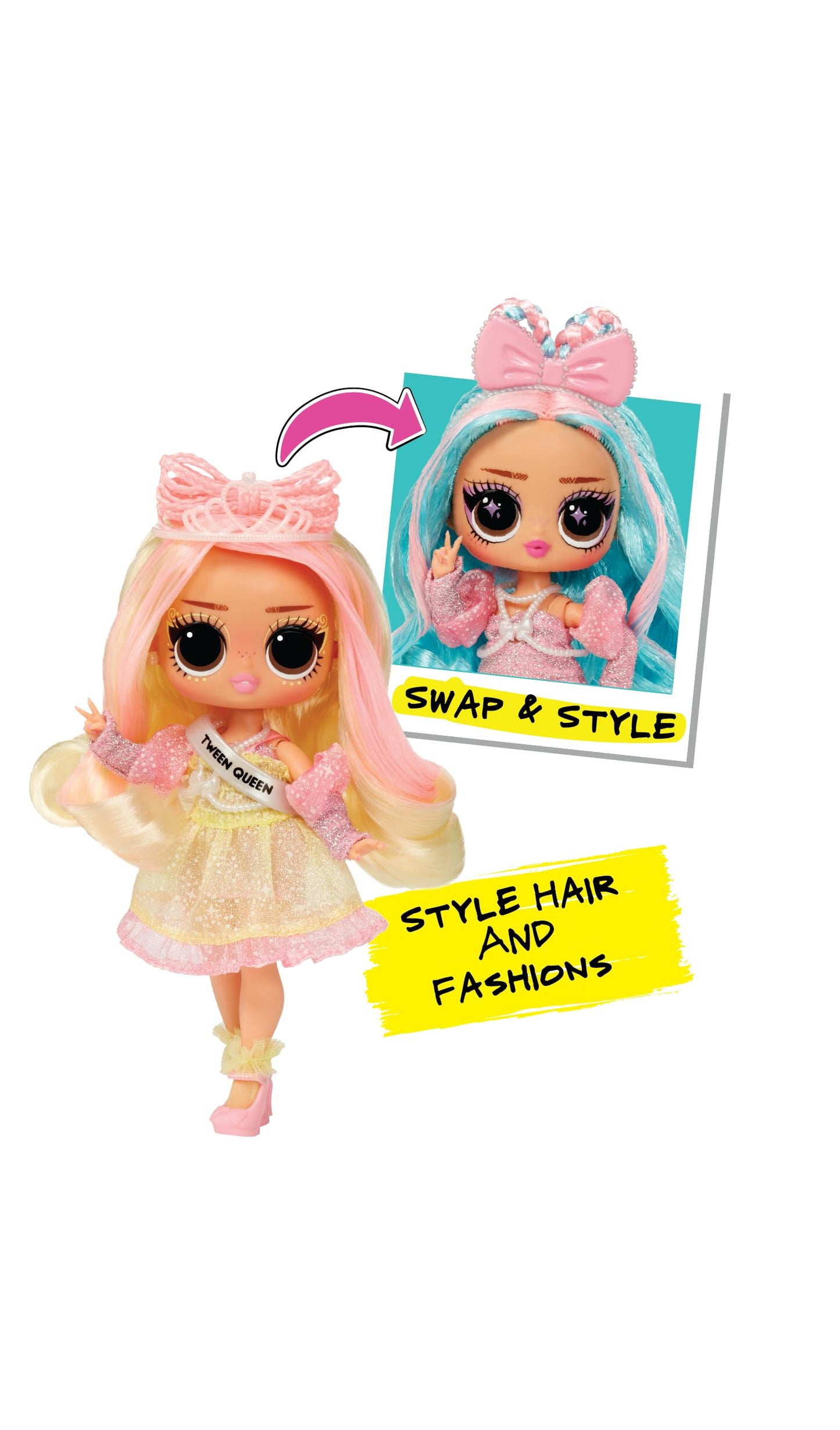 L.O.L. Surprise Tweens Surprise Swap Braids-2-Waves Winnie – 20+ Surprises