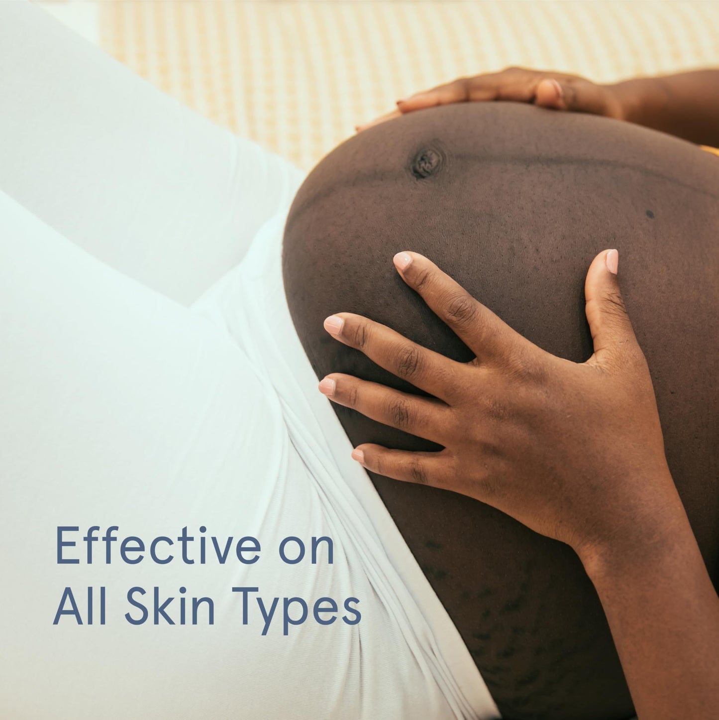 LOLA Stretch Mark Prevention Cream with Hydrating Body Oil | Skin Elasticity & Hypoallergenic Maternity Care - Cocoa Butter & Collagen Support - 4 Fl Oz