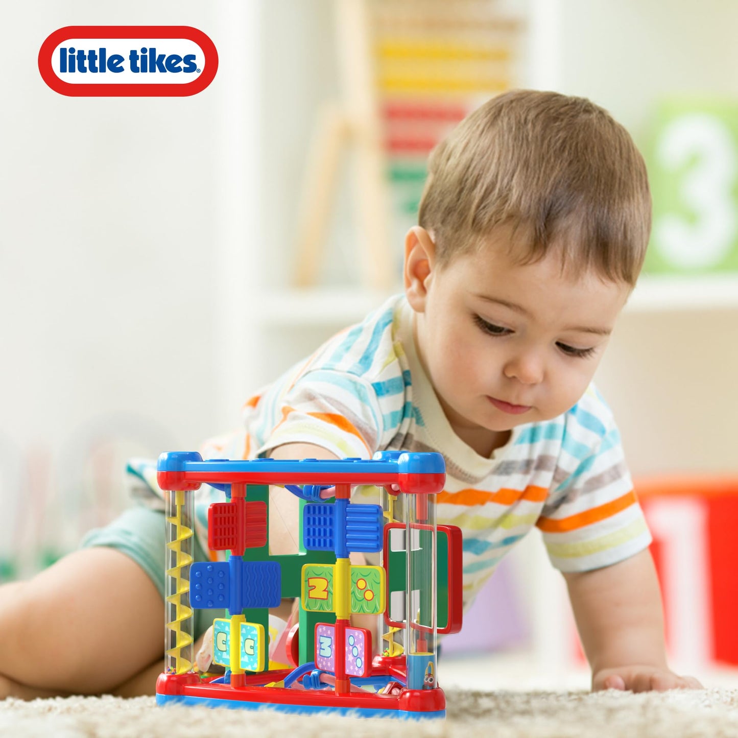 Lollipop Little Tikes Activity Triangle Toy – 5-Sided Montessori Toddler Toy