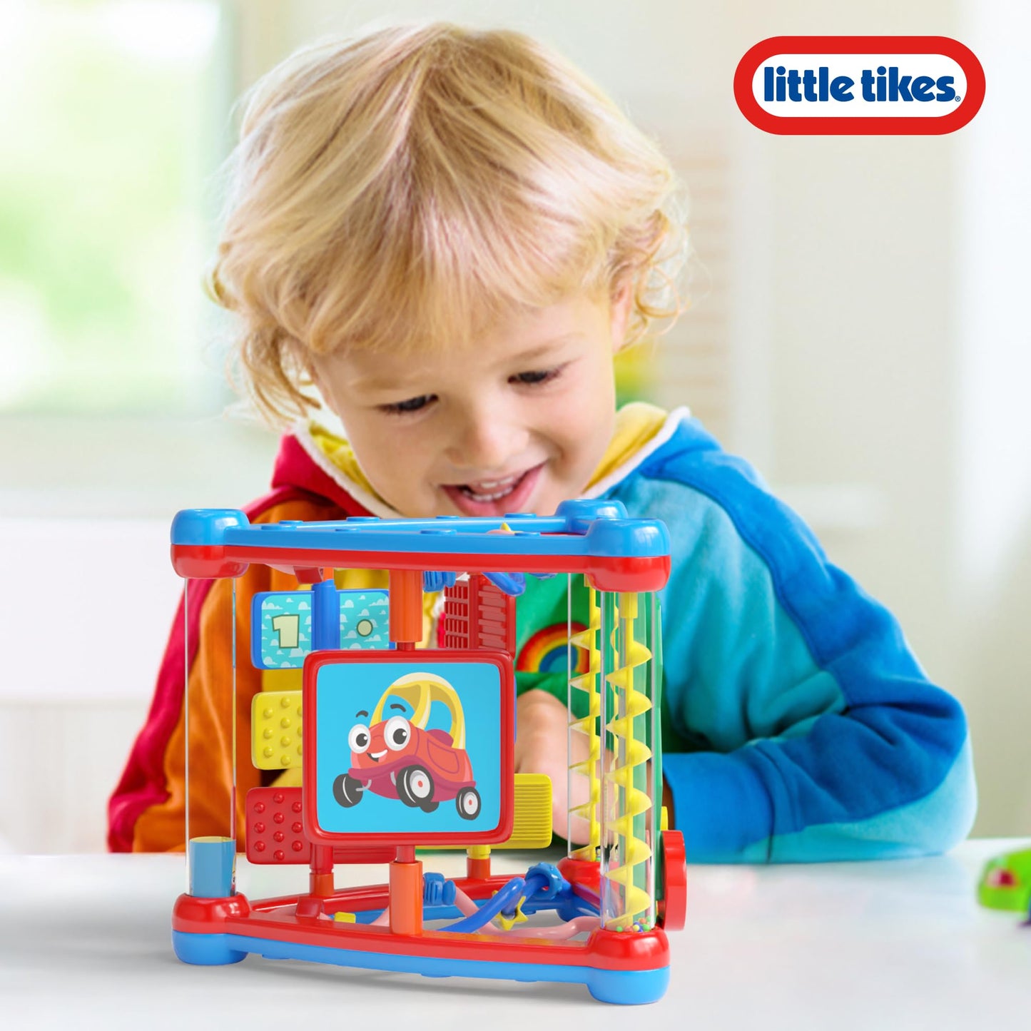 Lollipop Little Tikes Activity Triangle Toy – 5-Sided Montessori Toddler Toy