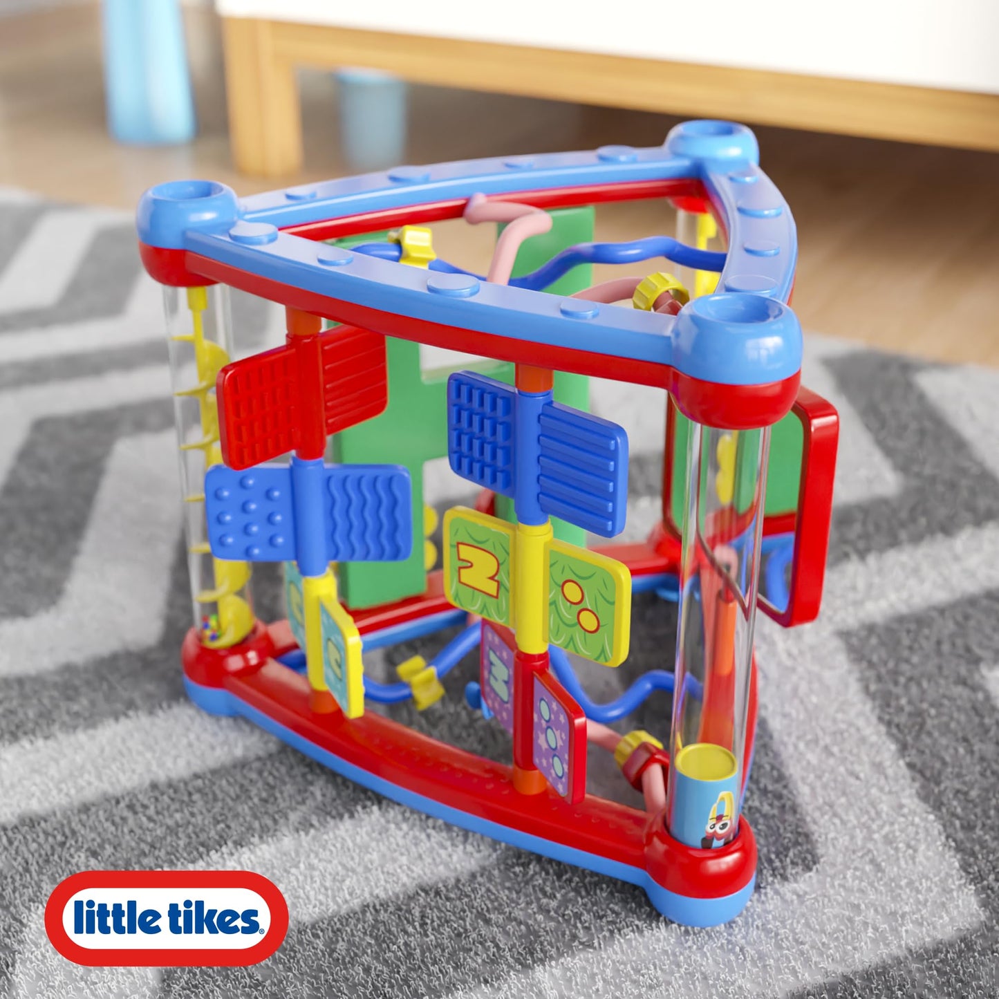 Lollipop Little Tikes Activity Triangle Toy – 5-Sided Montessori Toddler Toy