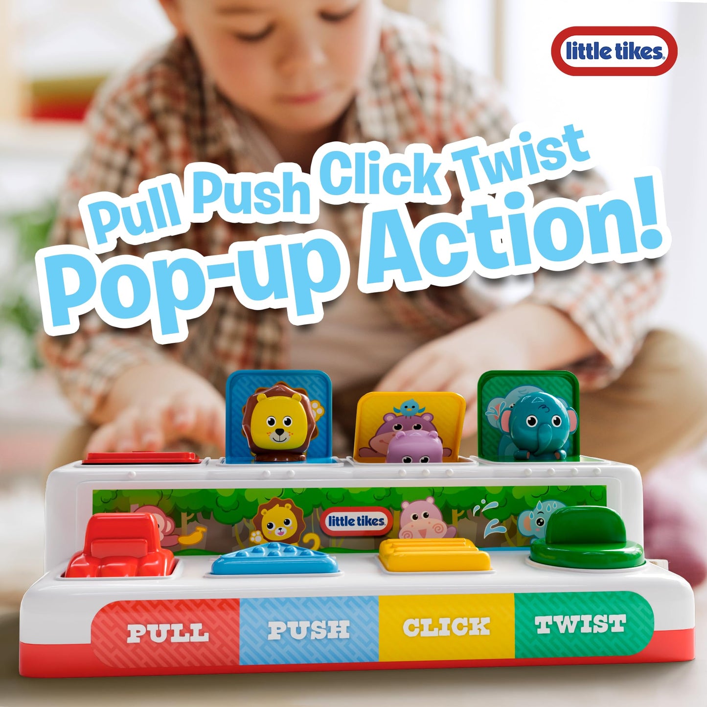 Lollipop Little Tikes Pop and Play Pals – Pop-Up Action Toy for Toddlers