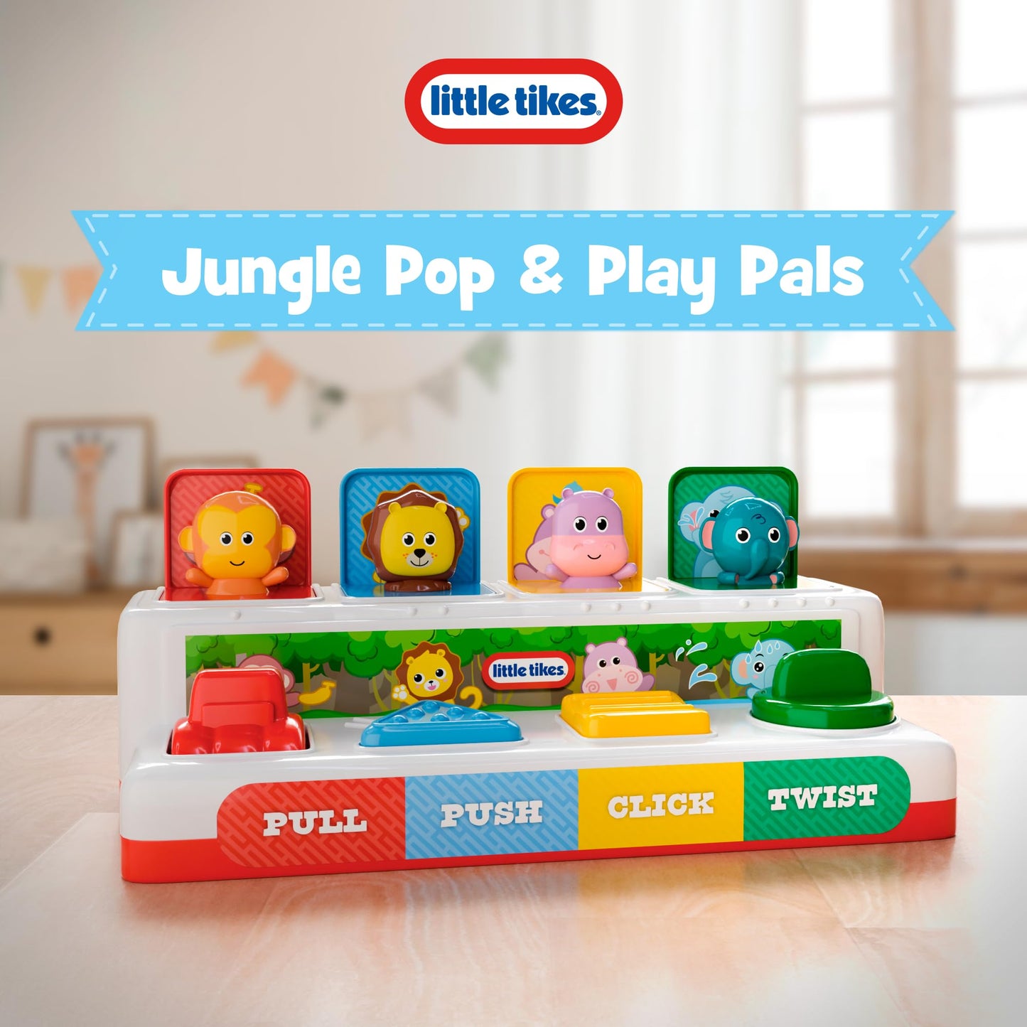 Lollipop Little Tikes Pop and Play Pals – Pop-Up Action Toy for Toddlers