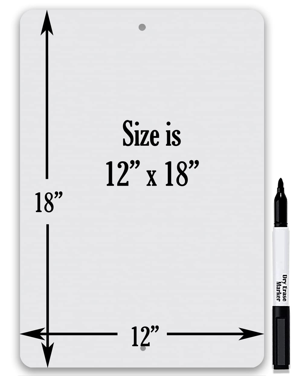 Lone Star Art Dart Scoreboard – Dry Erase Board with Magnetic Marker (Yellow)