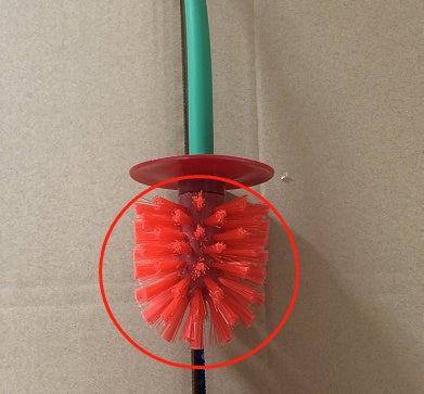Long Handle Soft Household Toilet Brush, Cherry Toilet Brush, Toilet Brush Set