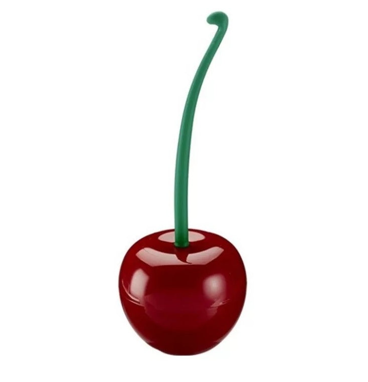 Long Handle Soft Household Toilet Brush, Cherry Toilet Brush, Toilet Brush Set