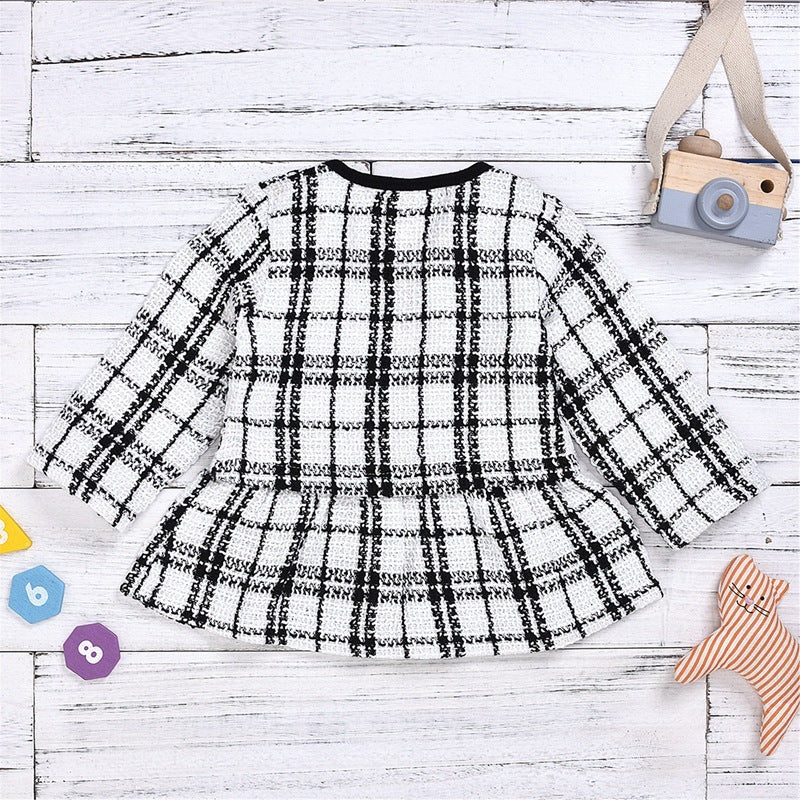 Long-sleeved Two-pieces Baby Girls' Suit