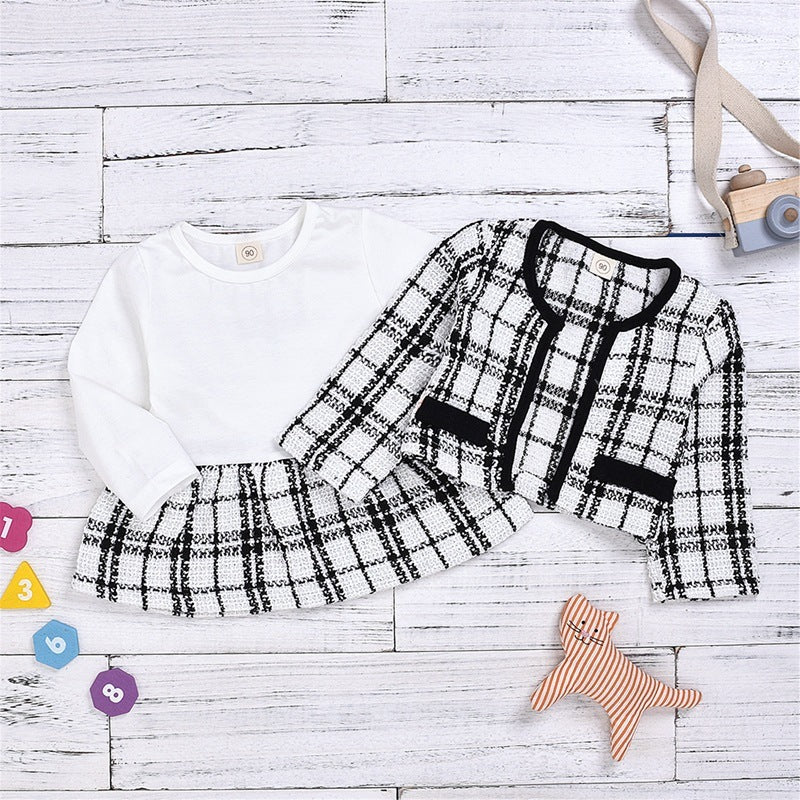 Long-sleeved Two-pieces Baby Girls' Suit