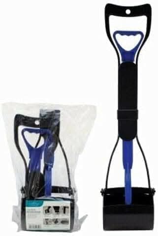 Large Long Handle Pet Waste Scoop One Handed Pooper Scooper