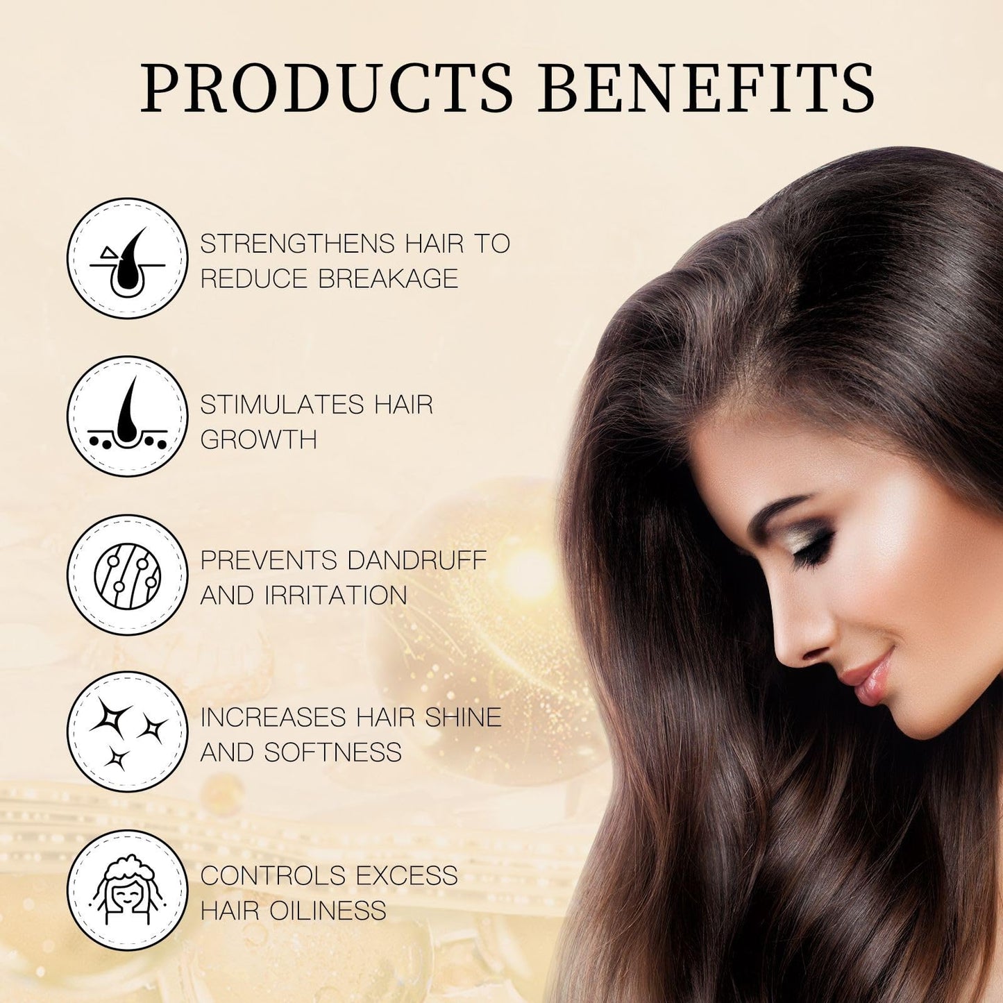 LONIVA Rosemary Hair Growth Shampoo – All-Natural Vegan Formula (16.6 oz)