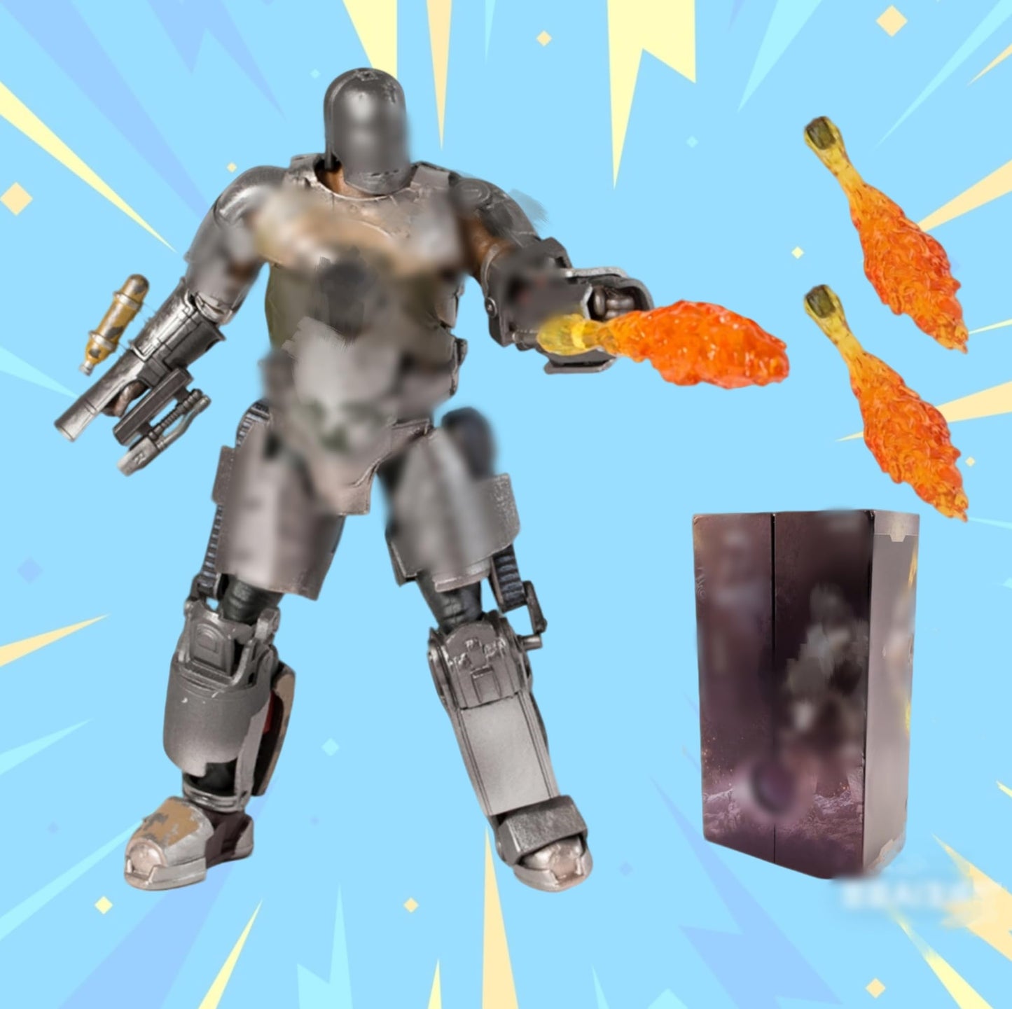 LonullyMege MK1Ironman 7-Inch Deluxe Action Figure – Exquisite Painted Collectible