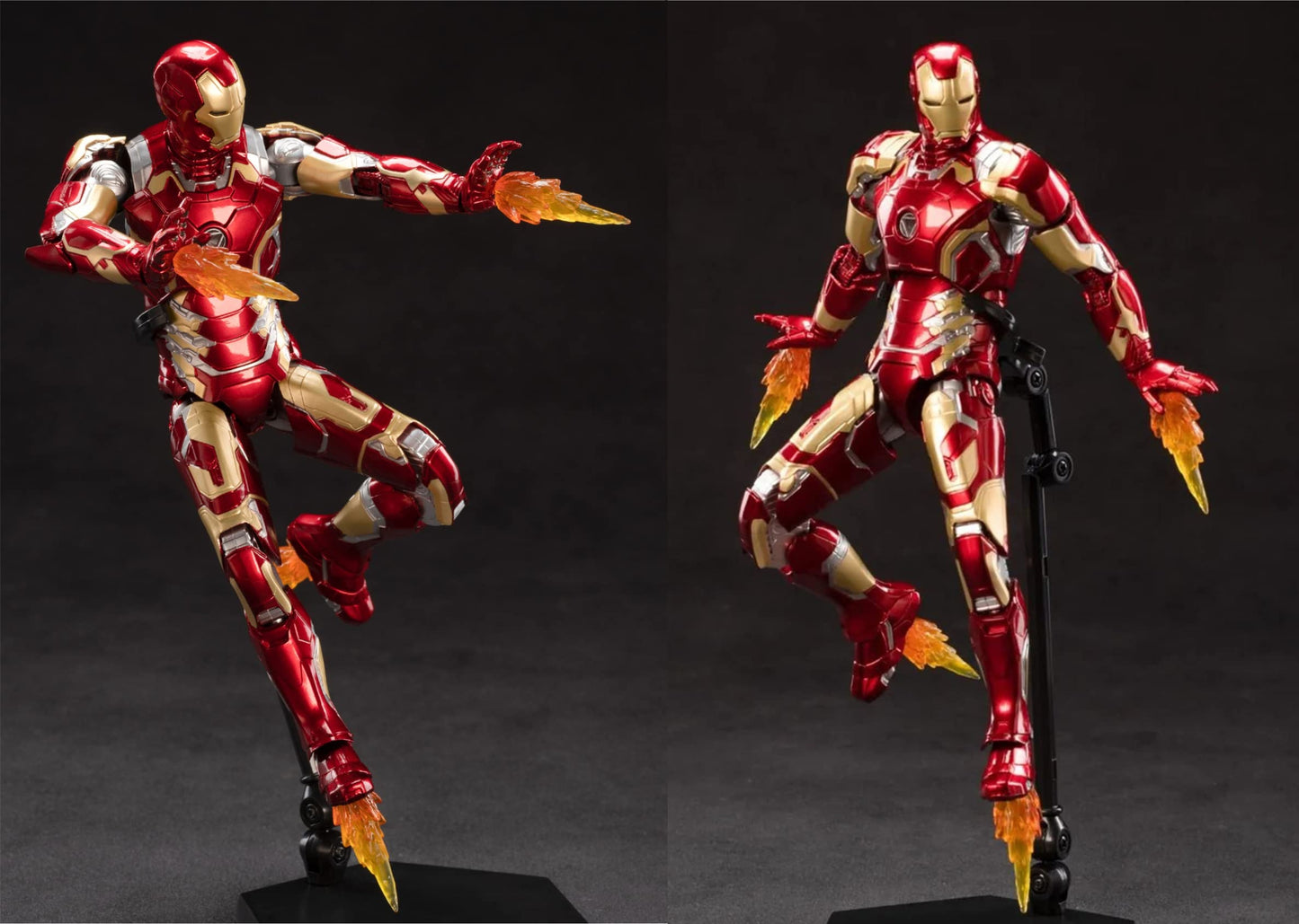 LonullyMege MK43 Ironman Action Figure – 7-Inch Deluxe Movable Figure