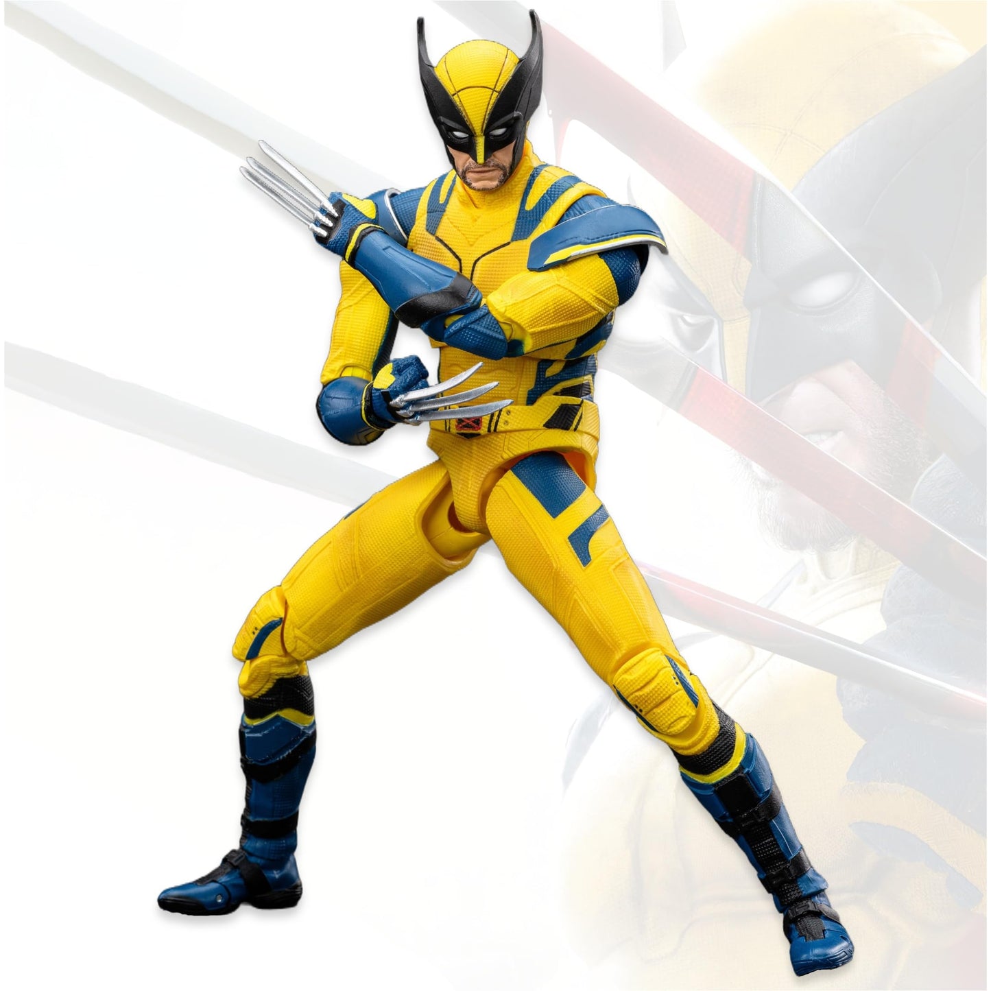LonullyMege 7-Inch Wolverine Action Figure – 1/10 Scale, Movable Joints, Premium Gift Box