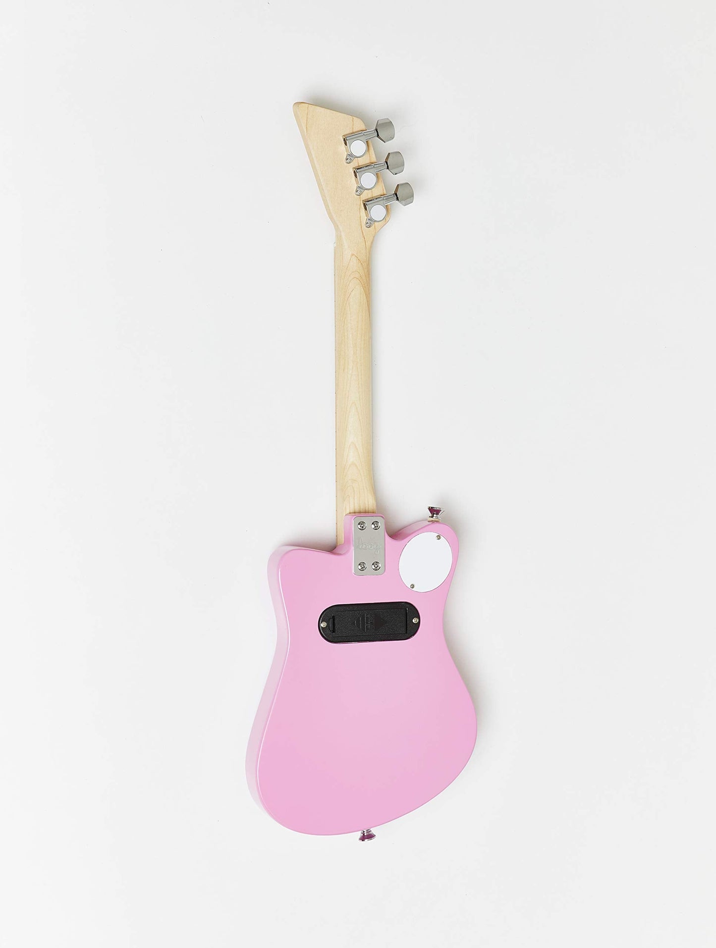 Loog Mini Electric Guitar for Kids — 3-String Beginner Instrument with Built-In Amp, Learning App & Lessons