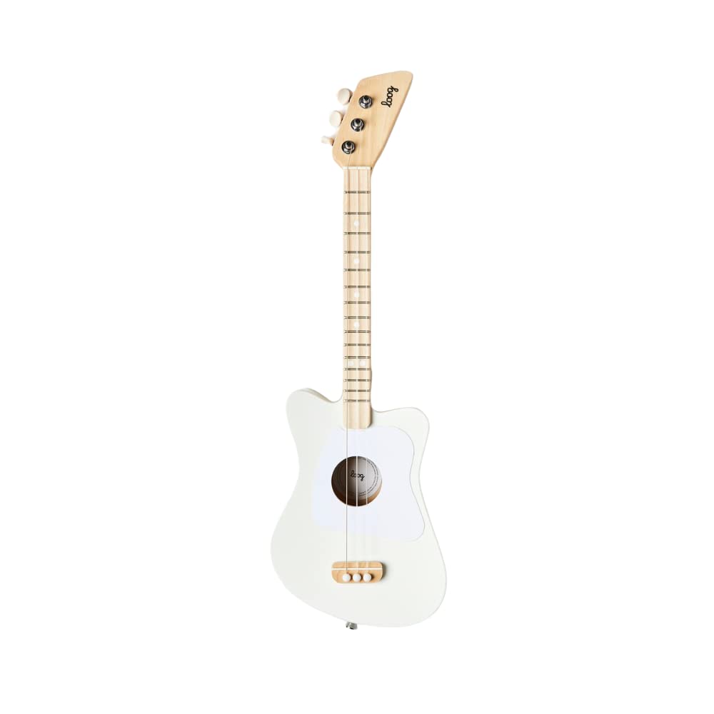 Loog Mini Acoustic Kids Guitar for Beginners — 3 Strings, Learning App & Free Lessons