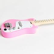 Loog Mini Electric Guitar for Kids — 3-String Beginner Instrument with Built-In Amp, Learning App & Lessons