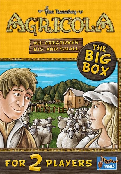 Lookout: Agricola All Creatures Big and Small The Big Box – Two-Player Farming Strategy Game