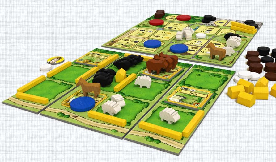 Lookout: Agricola All Creatures Big and Small The Big Box – Two-Player Farming Strategy Game