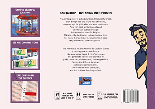 Lookout Cantaloop: Breaking Into Prison (Book 1) – Interactive Puzzle Adventure
