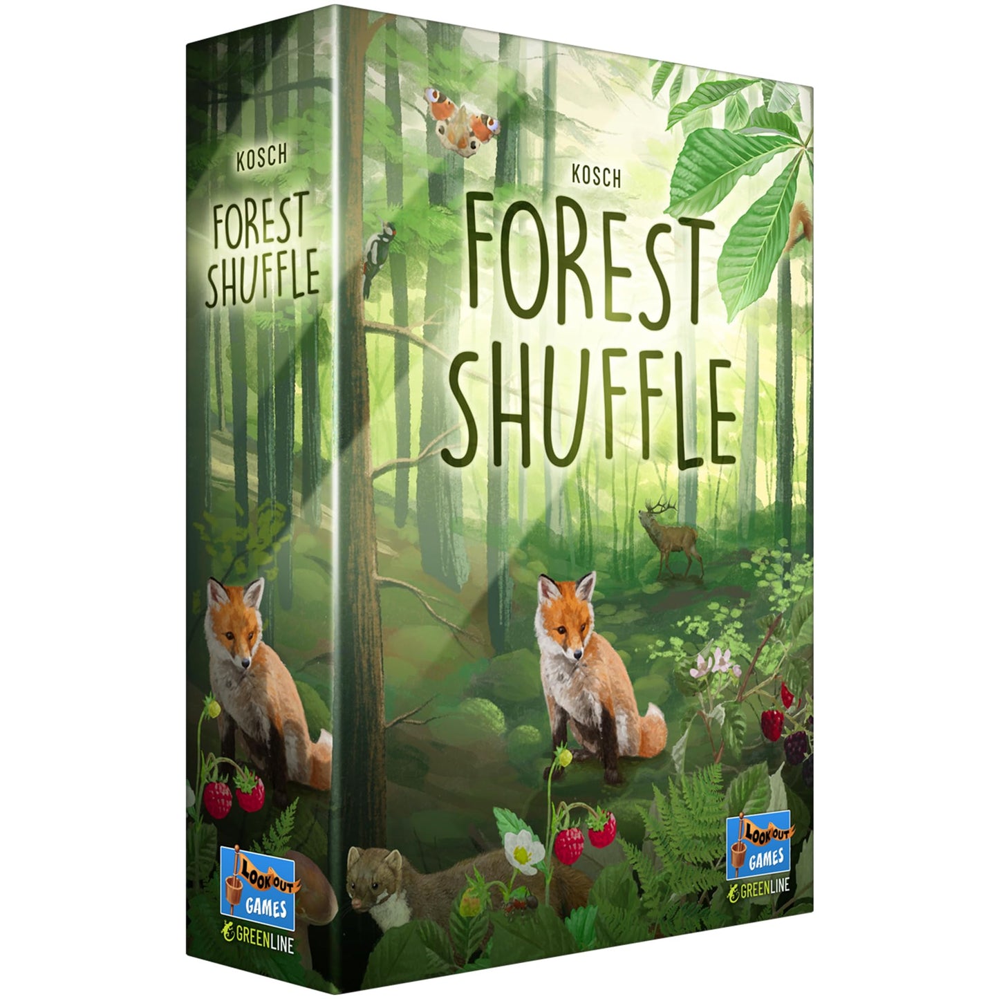 Lookout Forest Shuffle Card Game — Build an Ecological Paradise (2-5 Players, 60 Min)