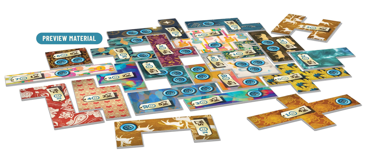 Lookout Patchwork Specials Board Game – 10-Year Anniversary Edition with Solo Mode & Exclusive Tokens