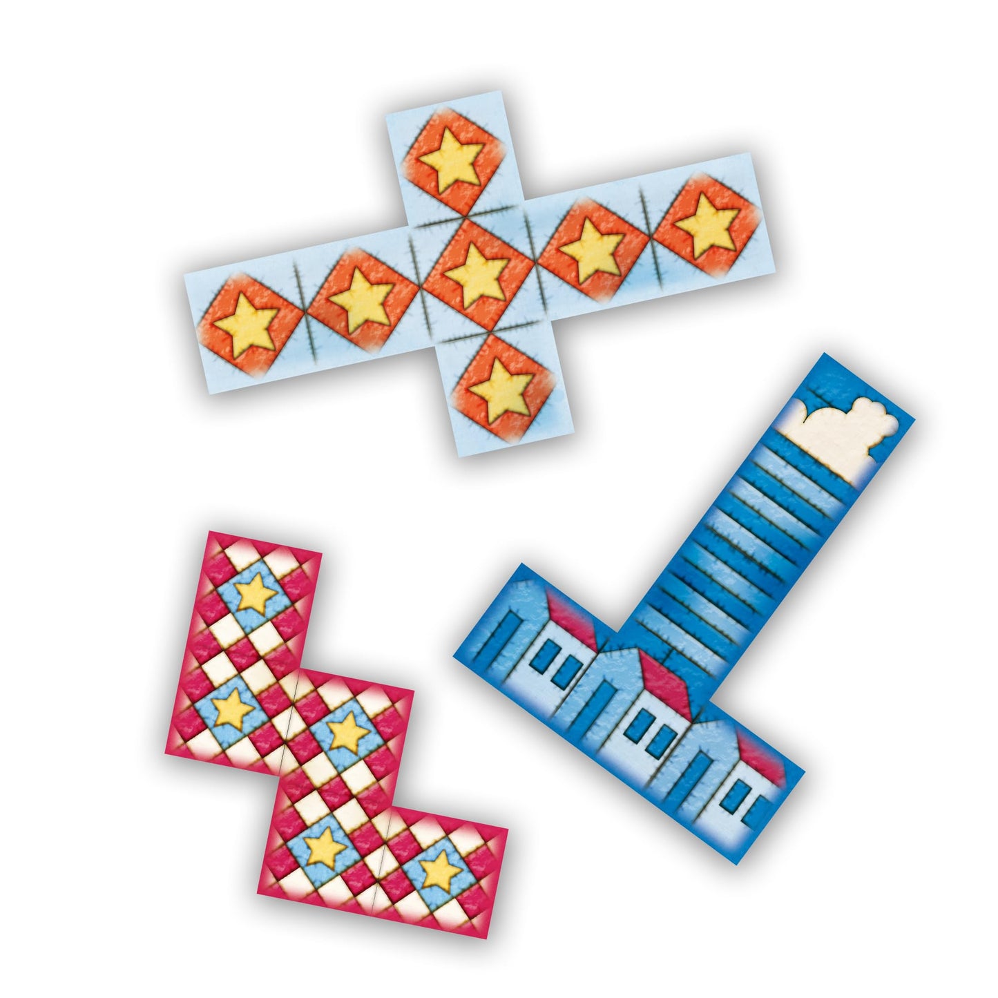Lookout Patchwork Americana Edition Board Game – Two-Player Quilting Strategy (Ages 8+)