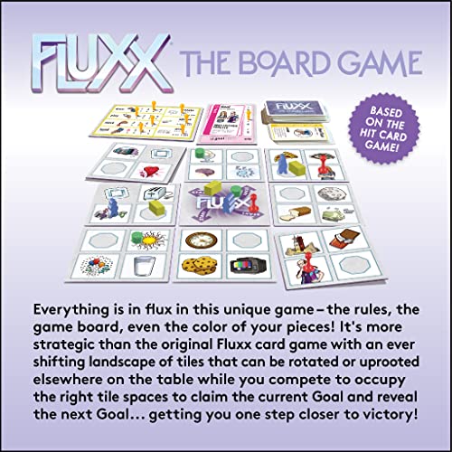 Fluxx Board Game by Looney Labs — Dynamic 2-4 Player Gameplay